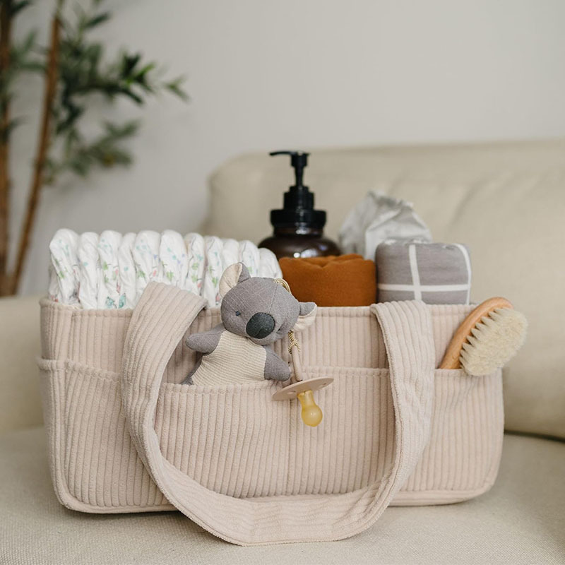 Baby Nursery Handles - Duża, składana torba na pieluchy dla