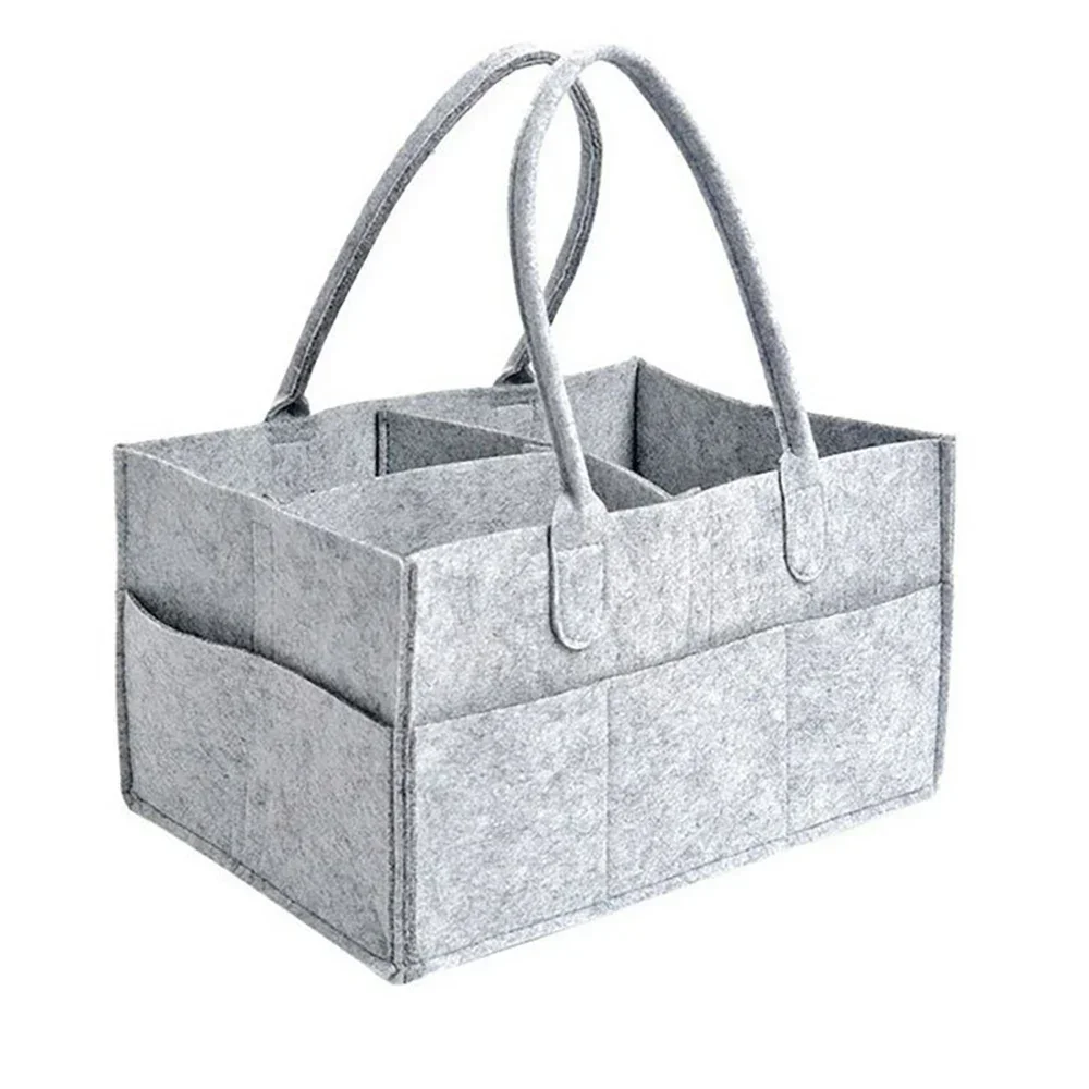 Baby Nursery Handles - Przenośna torba dla mamy Modny filcowy