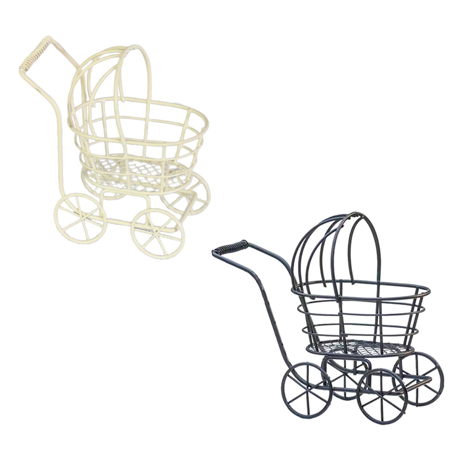 Baby Nursery Layout - Wózek dziecięcy w skali 1:12 do