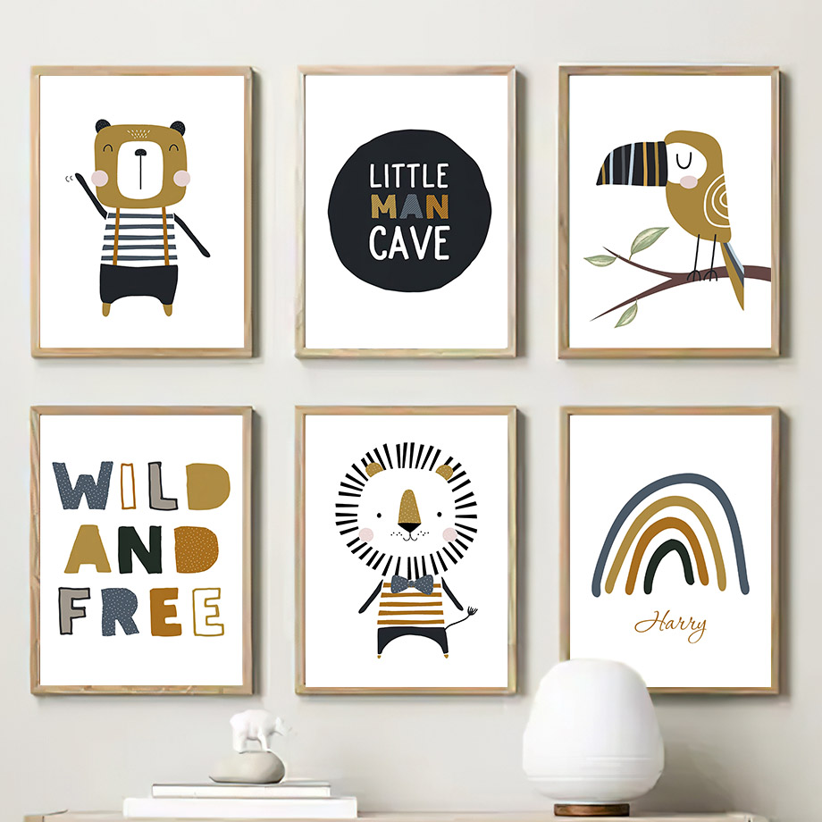 Urocze plakaty i grafiki do po – Baby Nursery Posters recenzja i cena