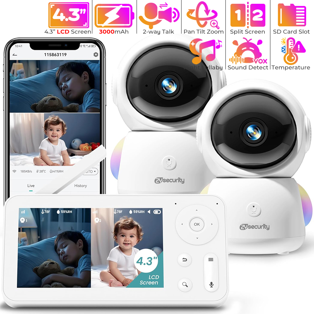 Niania elektroniczna 2K z 2 ka – Baby Nursery Equipment recenzja i cena