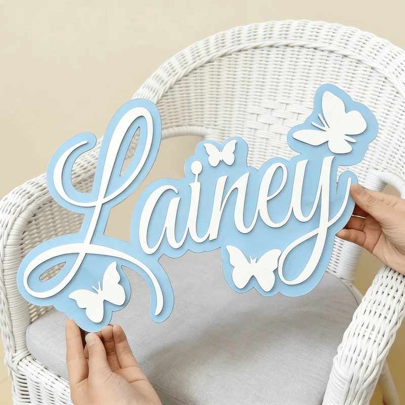 Spersonalizowana tabliczka z i – Baby Nursery recenzja i cena