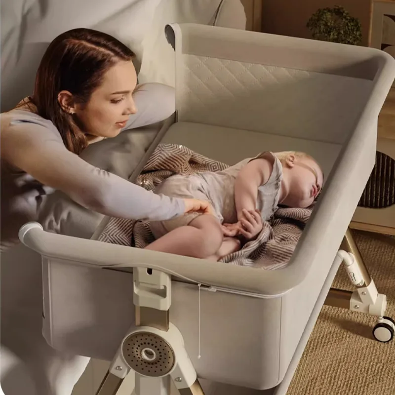 Łóżeczko dziecięce 8-w-1, inte – Baby Nursery Trolley recenzja i cena