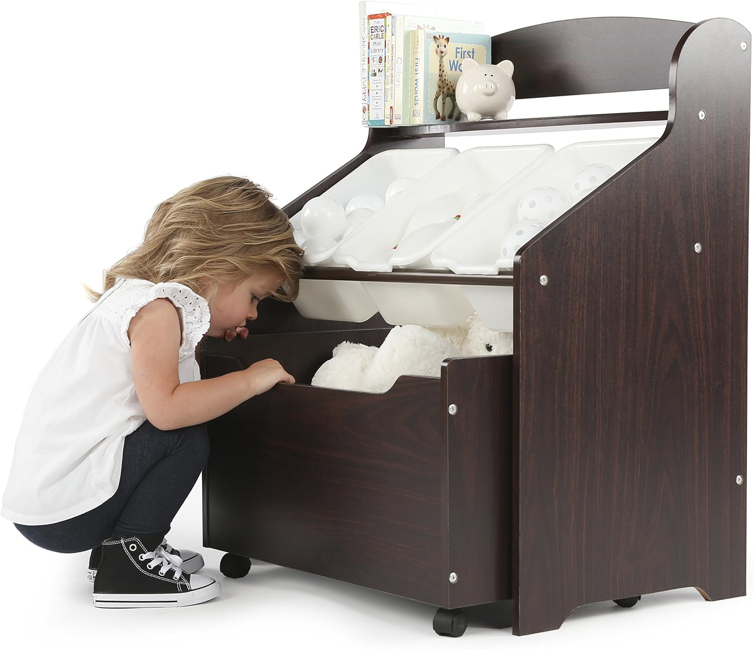 3 w 1: Półka na książki dla dz – Baby Nursery Bookshelf recenzja i cena