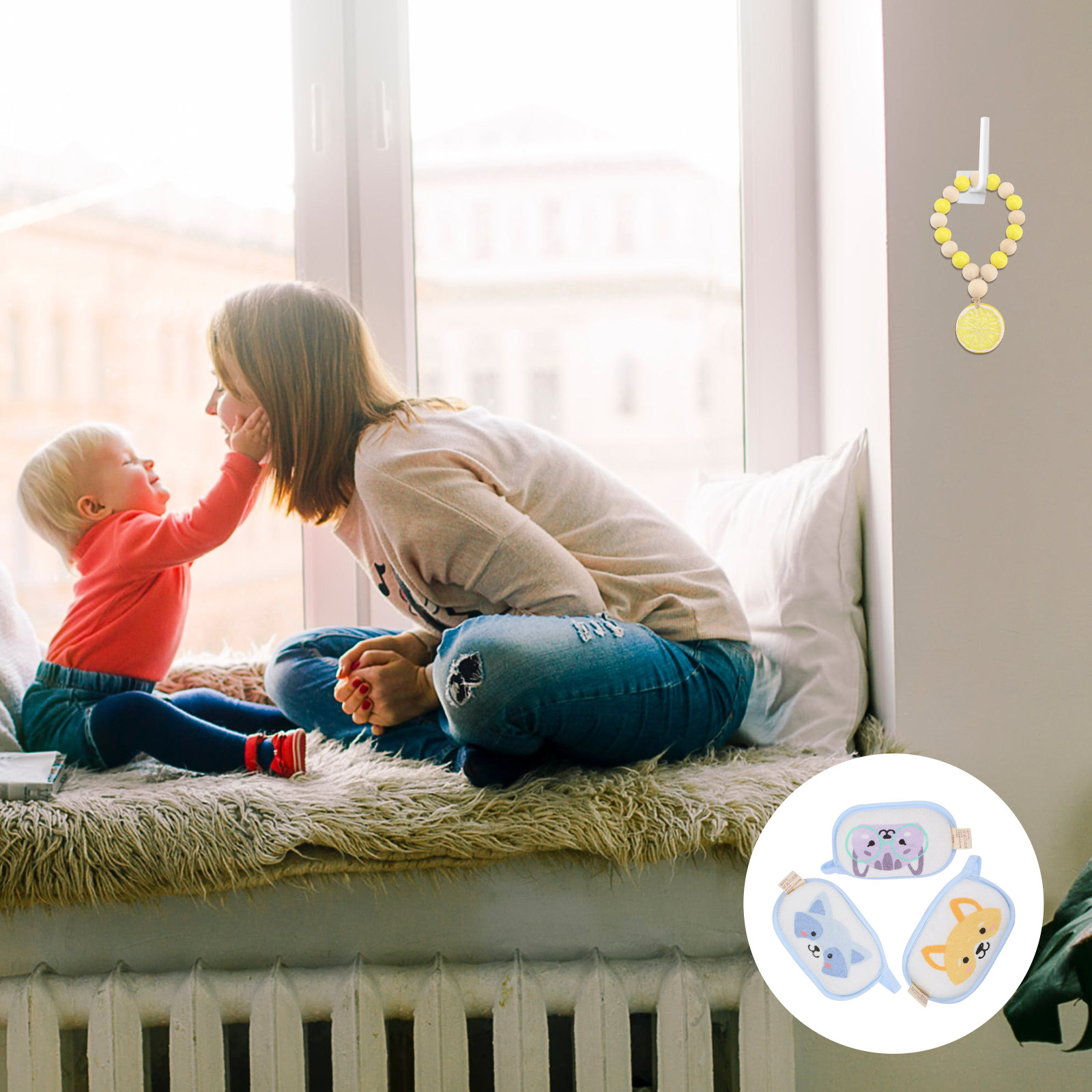 1 szt. Drewniana girlanda z ko – Baby Nursery Layout recenzja i cena
