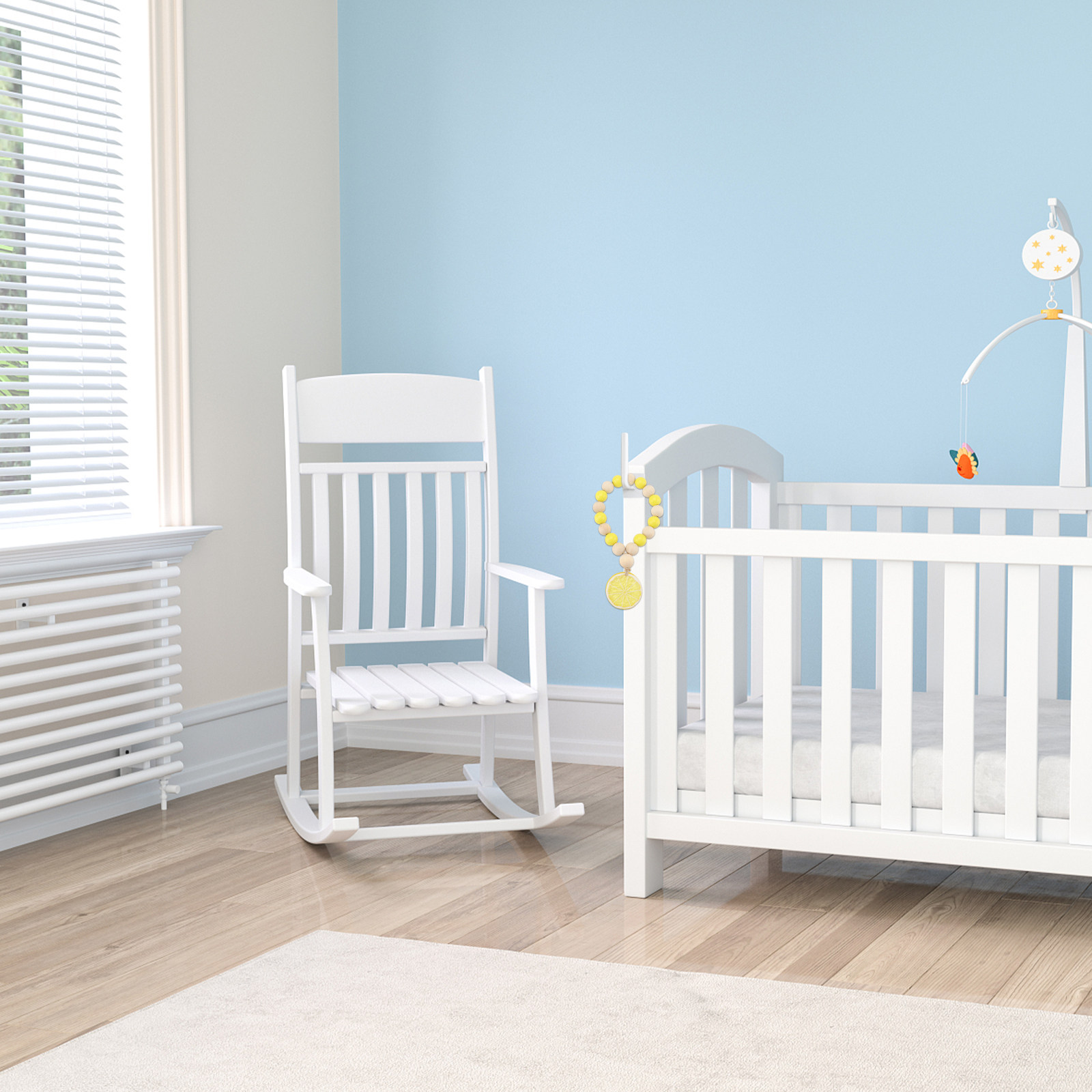 1 szt. Drewniana girlanda z ko – Baby Nursery Layout recenzja i cena