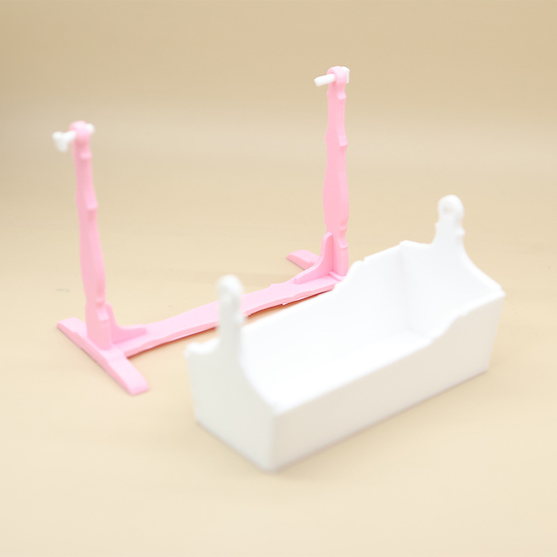 Miniaturowa kołyska dla lalek, – Baby Nursery Layout recenzja i cena