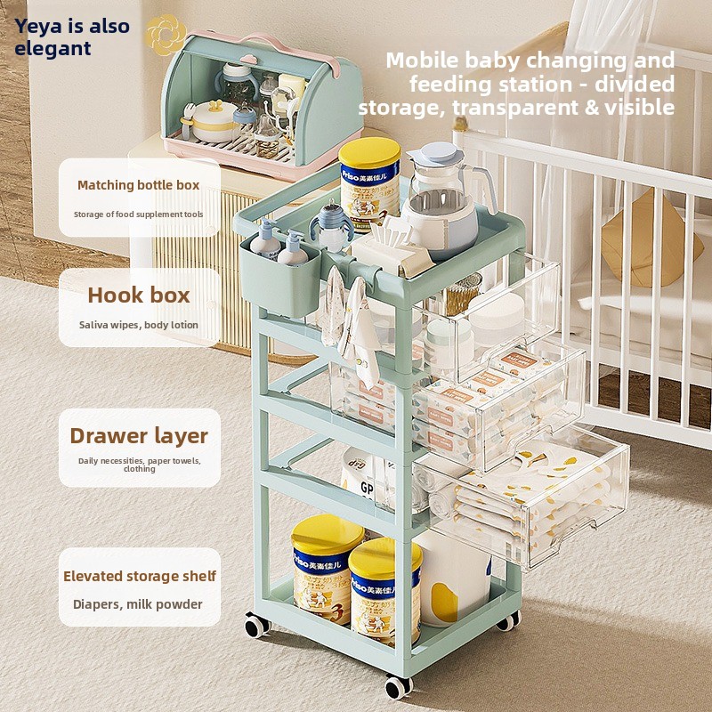 Przenośny wózek do przechowywa – Baby Nursery Trolley recenzja i cena