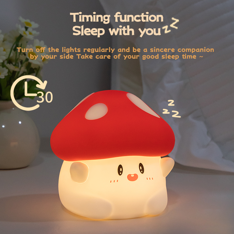 Grzybowa lampka nocna LED akum – Baby Nursery Equipment recenzja i cena