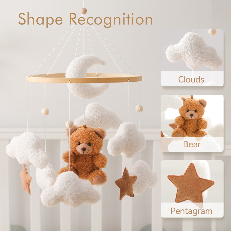Drewniany karuzelowy gryzak do – Crib Mobile Musical recenzja i cena