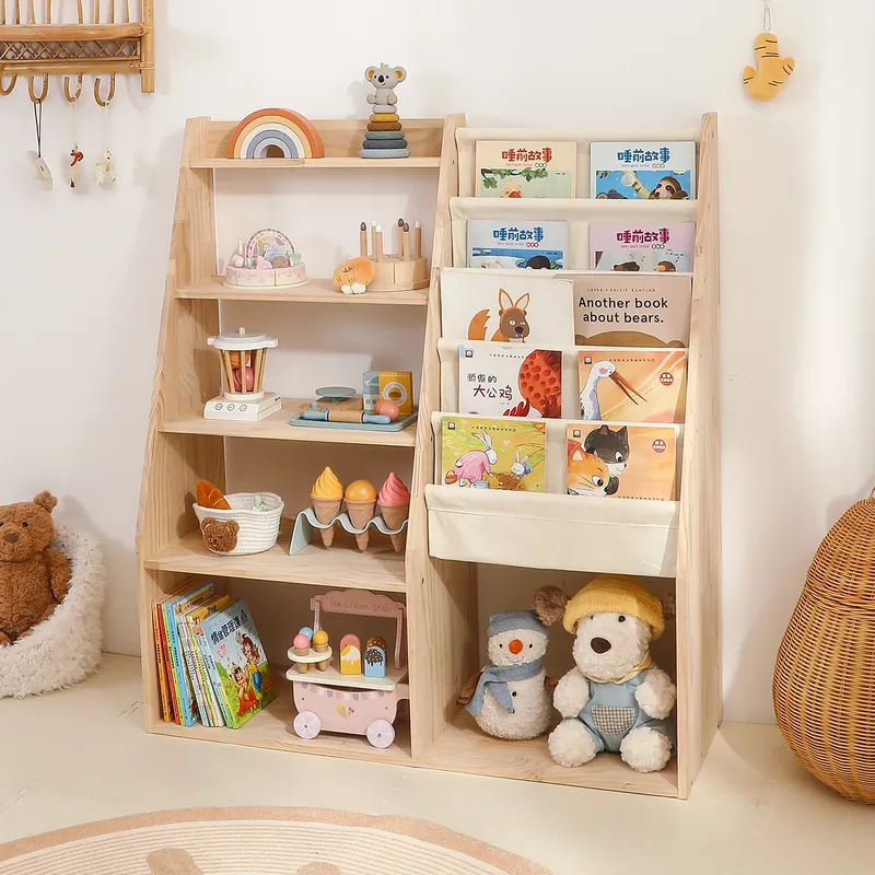 Dziecięcy regał 2-w-1 do przec – Baby Nursery Bookshelf recenzja i cena