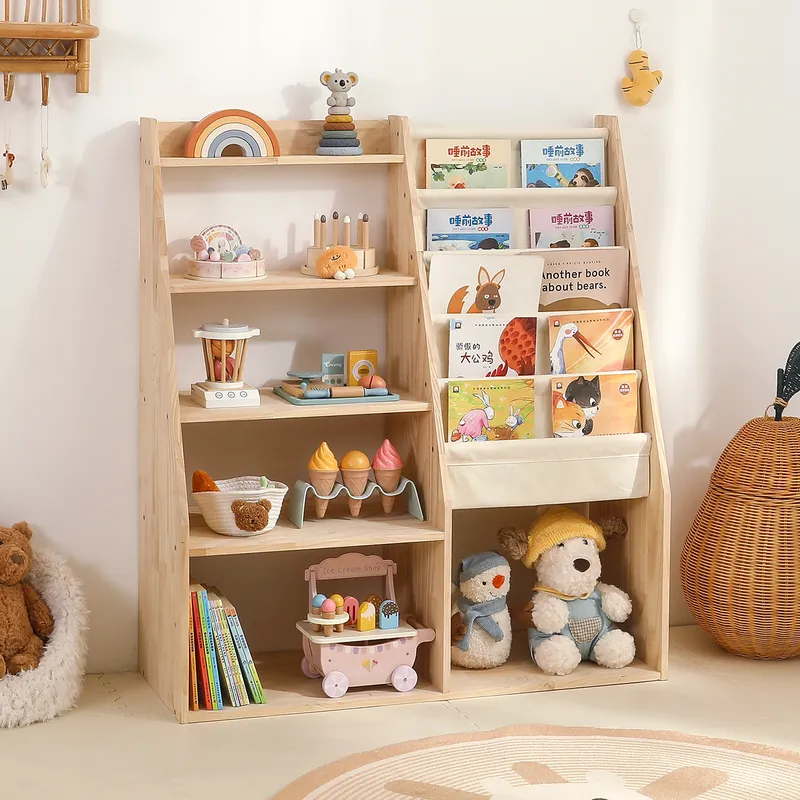 Dziecięcy regał 2-w-1 do przec – Baby Nursery Bookshelf recenzja i cena