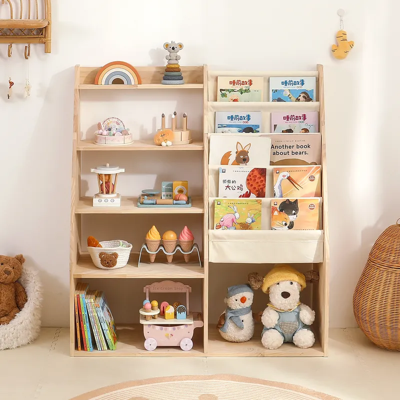 Dziecięcy regał 2-w-1 do przec – Baby Nursery Bookshelf recenzja i cena
