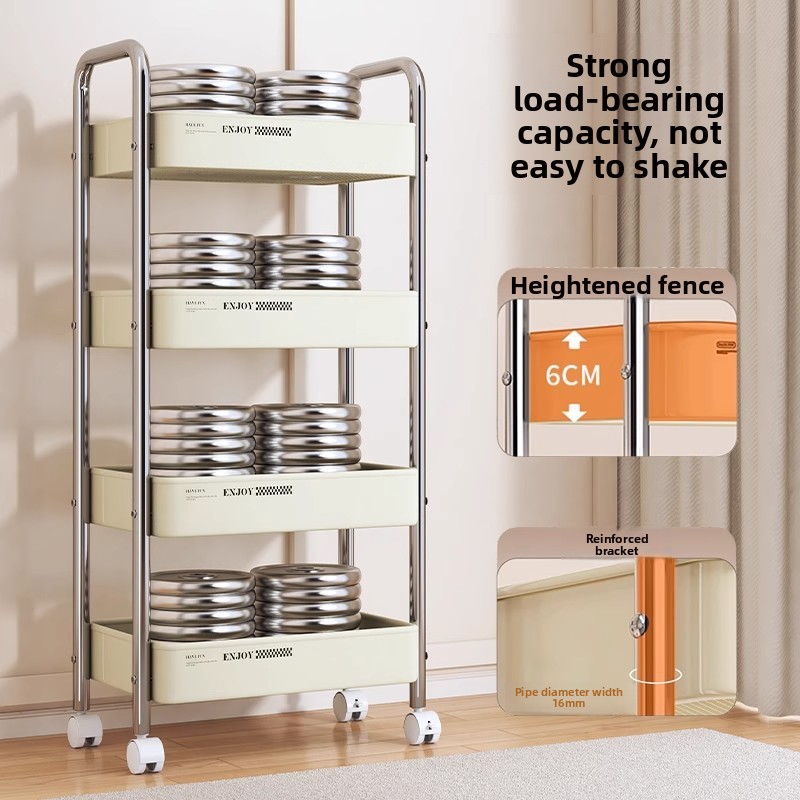 Wielofunkcyjny wózek na kółkac – Baby Nursery Bookshelf recenzja i cena