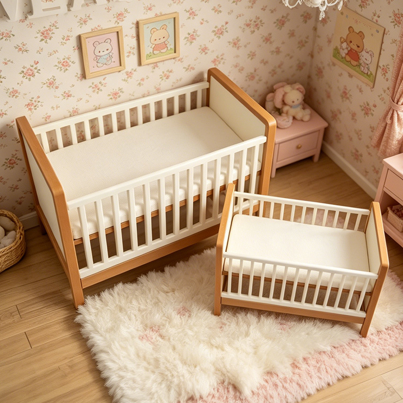 Mini plastikowa łóżeczko dla l – Baby Nursery Layout recenzja i cena